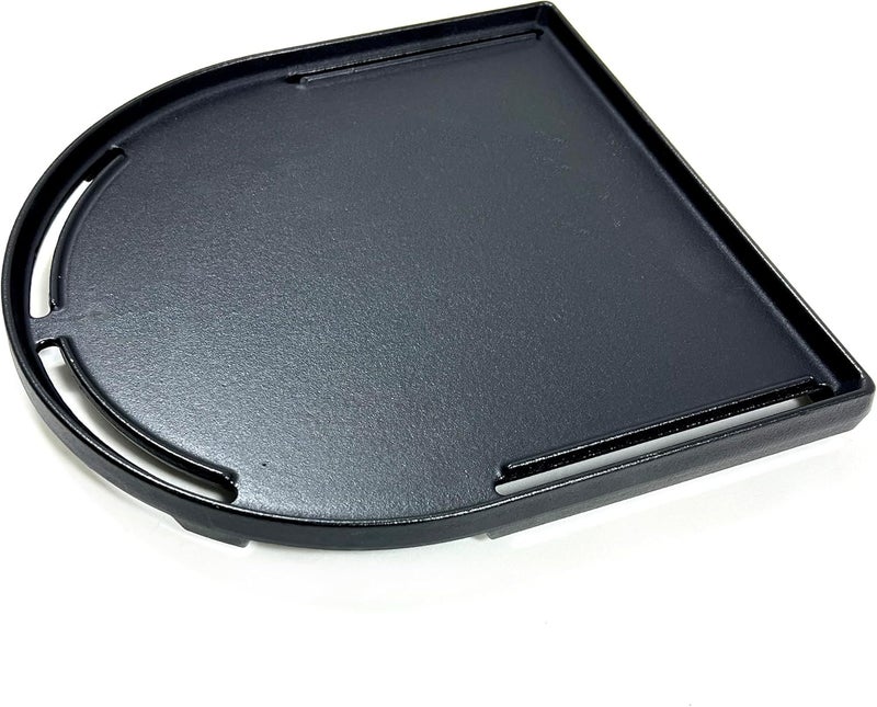 Direct Store DC125 Cast Iron Half Grill Griddle Replacement for Coleman Roadtrip Swaptop Grills LX LXE LXX, Non-Stick Flat Grill Cooking Griddle Pan Accessories, 1 Pack - Image 1